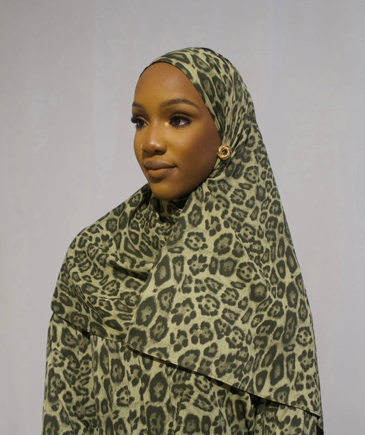 Leopard Luxe Hijab