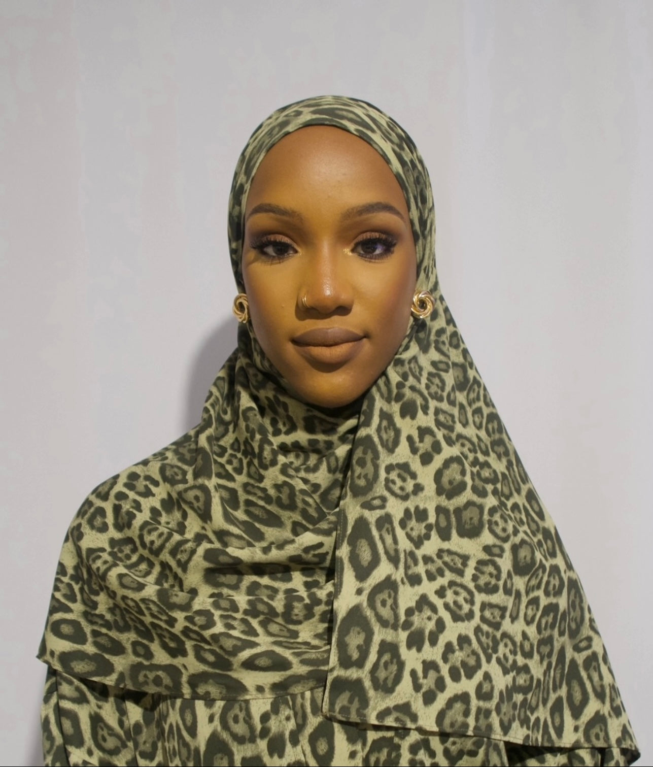 Leopard Luxe Hijab