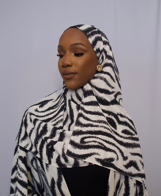 Swirl Elegance Hijab