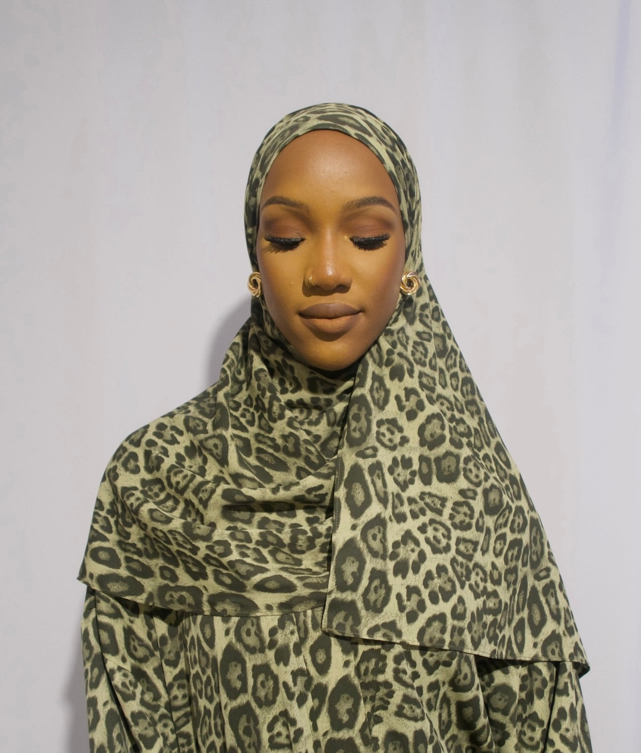 Leopard Luxe Hijab