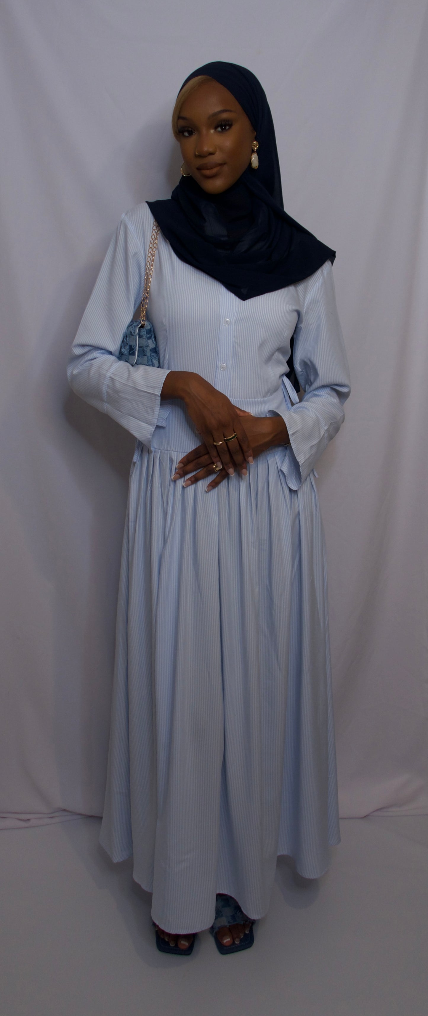 Tall Sema Pinstripe Dress