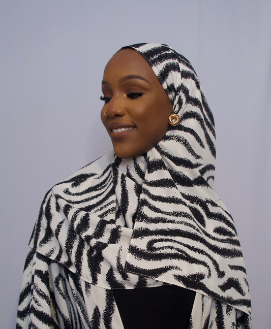 Swirl Elegance Hijab