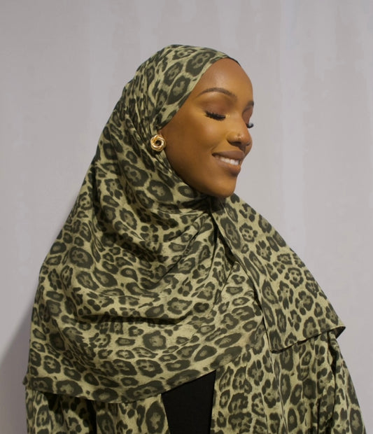 Leopard Luxe Hijab