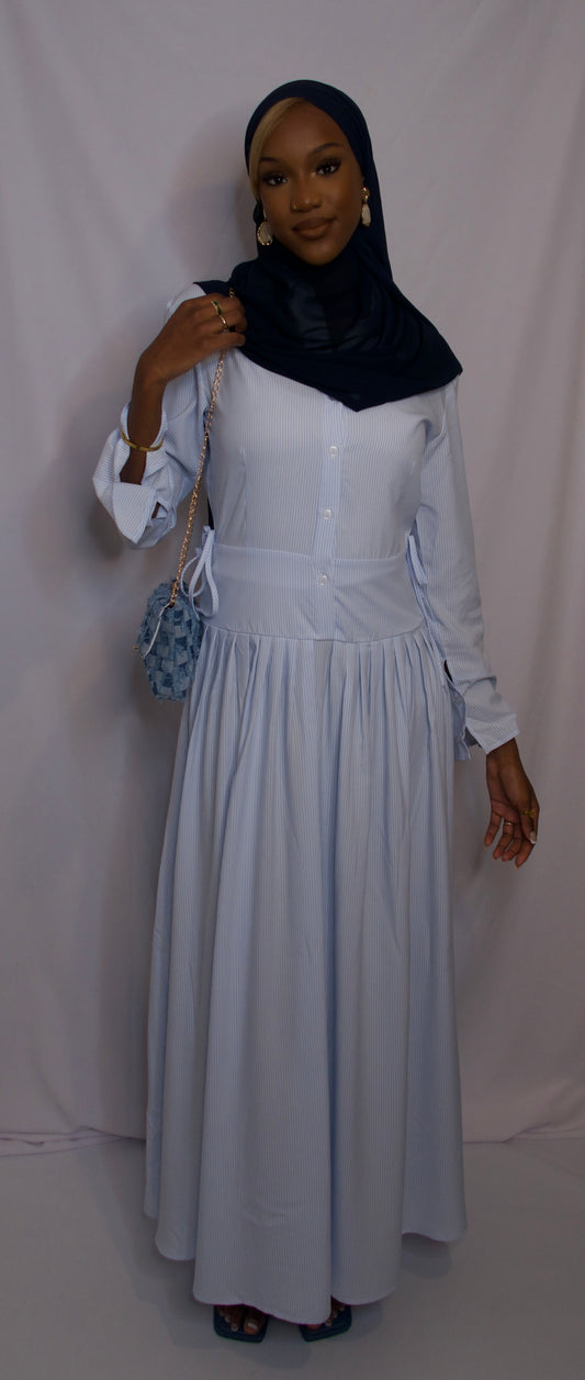 Tall Sema Pinstripe Dress